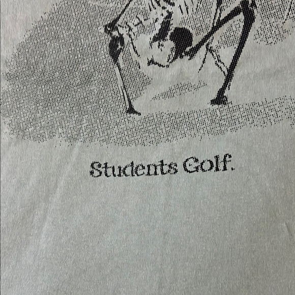 Students Golf Green Short Sleeve Graphic Tee - Picture 3 of 9